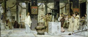 Le Festival des Vendanges dans la Rome Antique, 1871